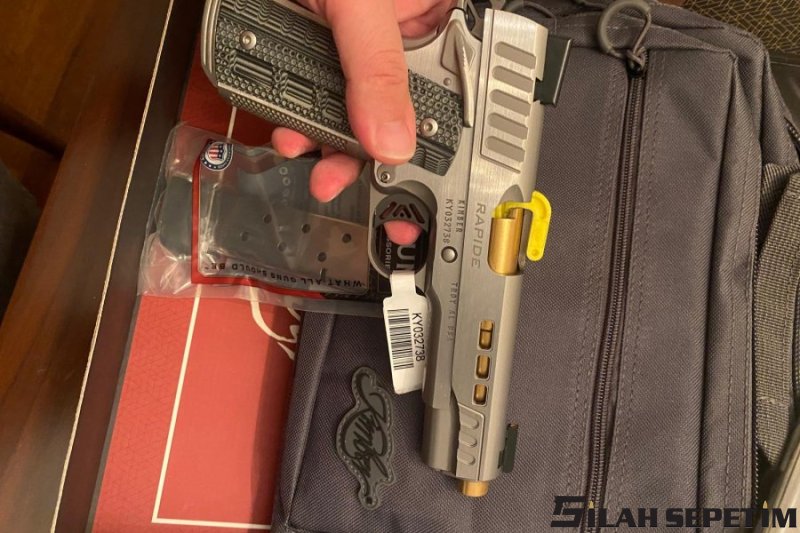 HİÇ ATIŞ YAPILMAMIŞ Kimber Rapid Down 45acp.