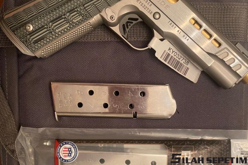 HİÇ ATIŞ YAPILMAMIŞ Kimber Rapid Down 45acp.