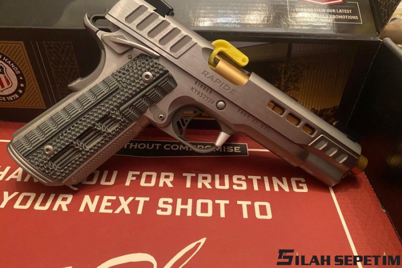 HİÇ ATIŞ YAPILMAMIŞ Kimber Rapid Down 45acp.