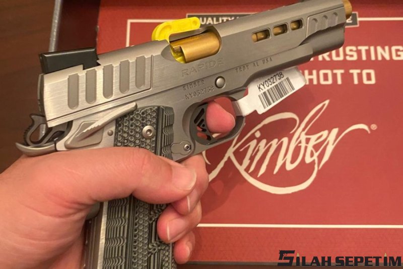 HİÇ ATIŞ YAPILMAMIŞ Kimber Rapid Down 45acp.