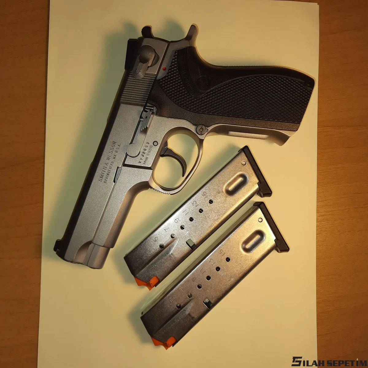Smith Wesson-5906 Orijinal Tabanca 9mm 15+1 mermi, İlk Sahibinden