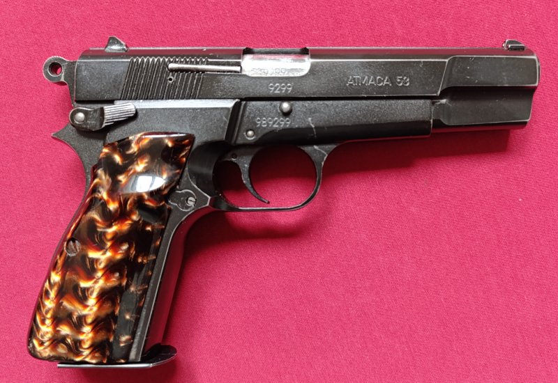 EMEKLİ EMNİYET GÖREVLİSİNDEN RUHSATLI SIFIR AYARINDA ÇOK AZ KULLANILAN ASİLSAN ATMACA 53 KLASİK 14
