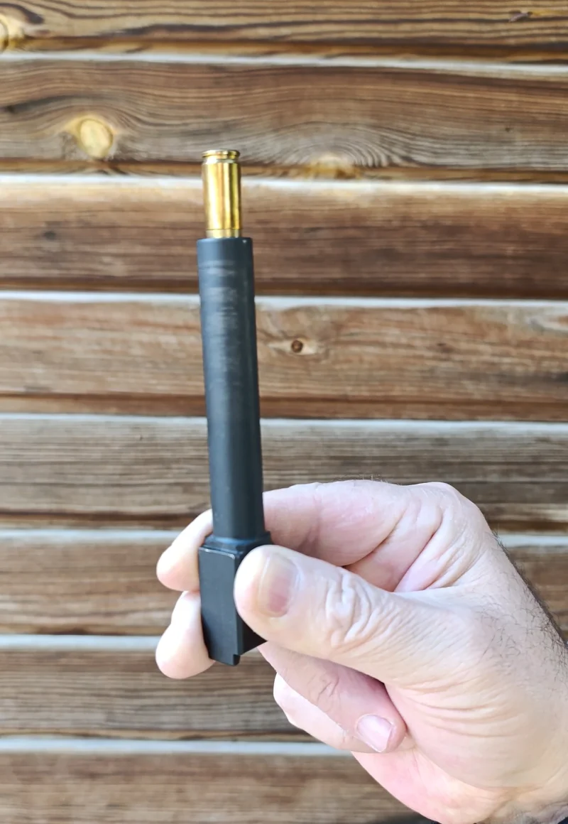 EMEKLİ EMNİYET GÖREVLİSİNDEN RUHSATLI SIFIR AYARINDA DENEME ATIŞI YAPILAN SARSILMAZ SAR 9 METE