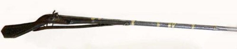 1825 ÇAKMAKLI DOLMA SAVAŞ TÜFEGİ ANTİKA K.MARAŞ VE GAZİANTEBİN KURTULUŞUNDA KULANILMIŞ SÜTÇÜ İMAMIN 