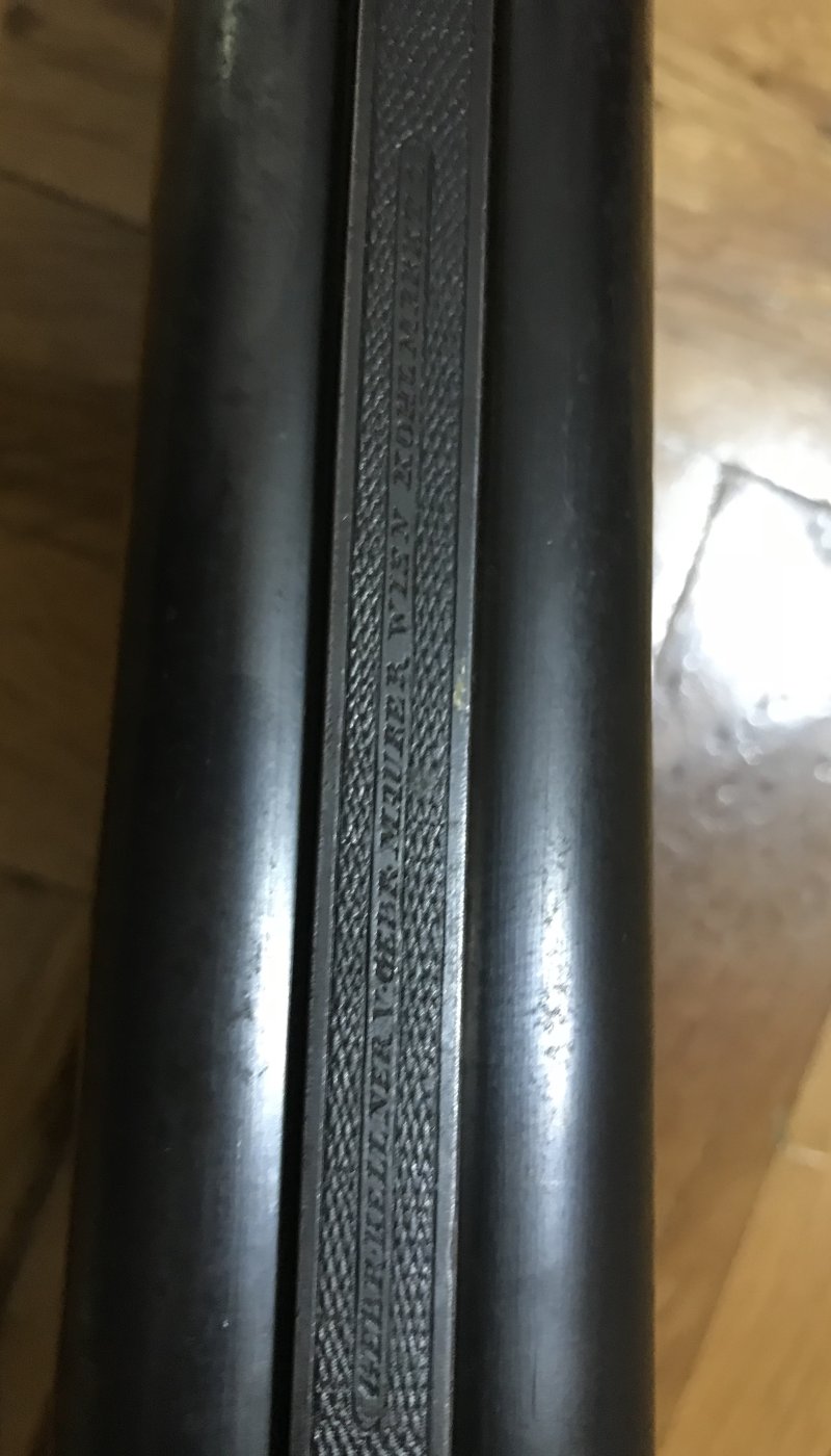 1886 VİYANA ELYAPIMI ANTİKA YİVLİ ÇİFTE