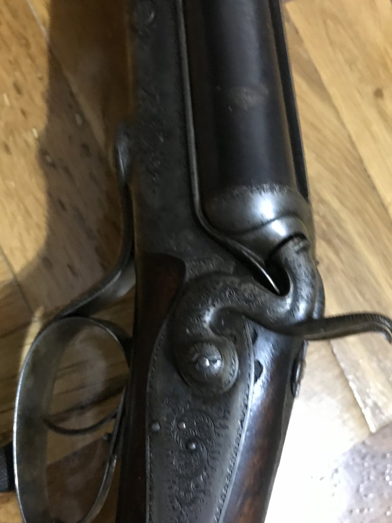 1886 VİYANA ELYAPIMI ANTİKA YİVLİ ÇİFTE