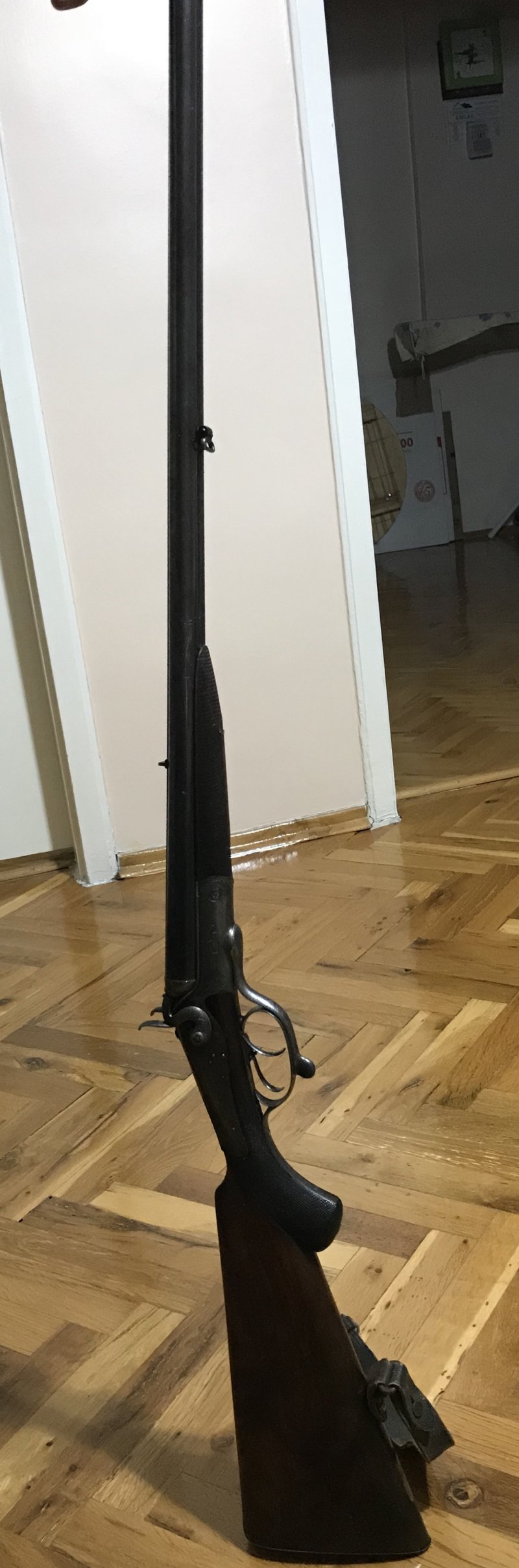 1886 VİYANA ELYAPIMI ANTİKA YİVLİ ÇİFTE